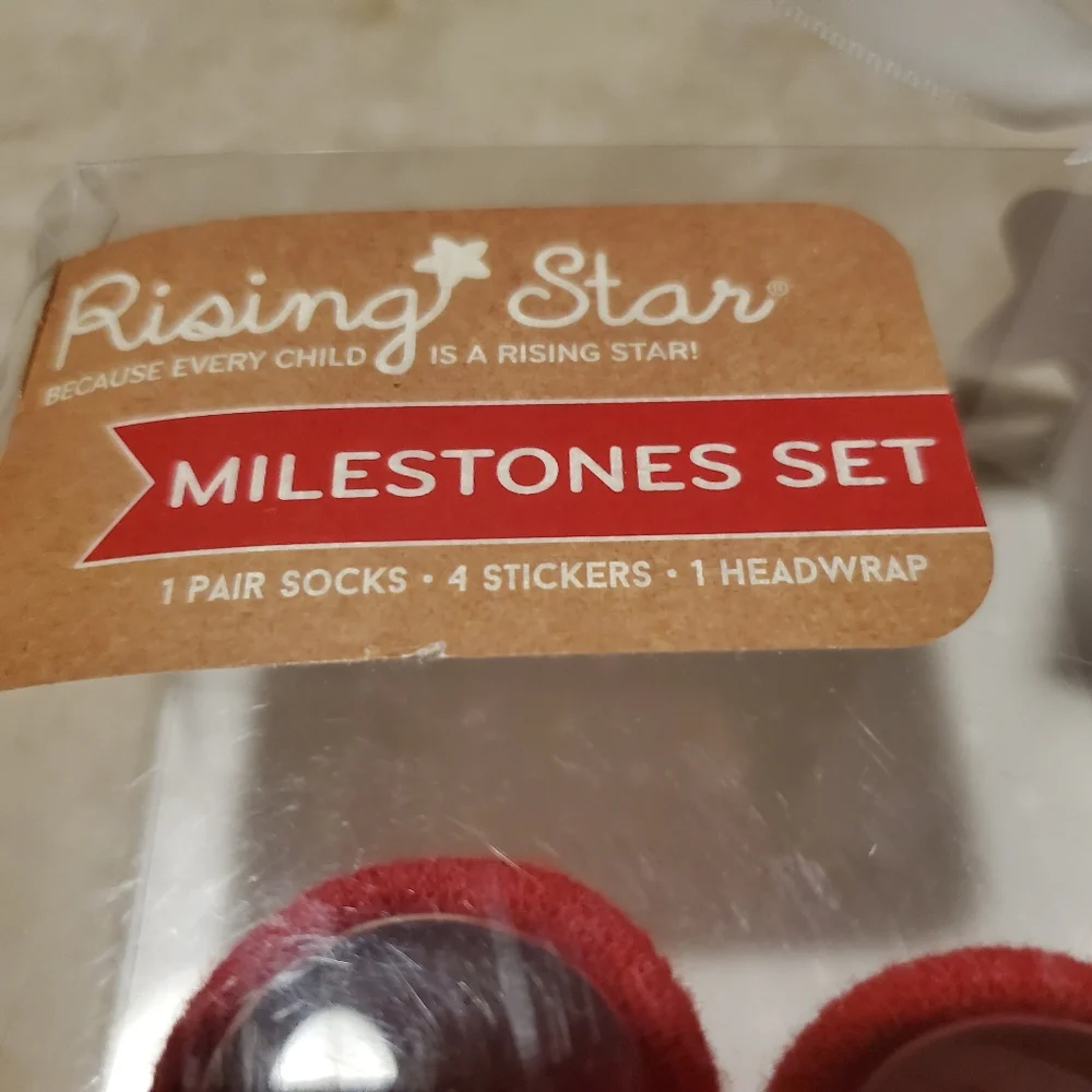 Rising Star Christmas Milestones Set 6 Piece Set